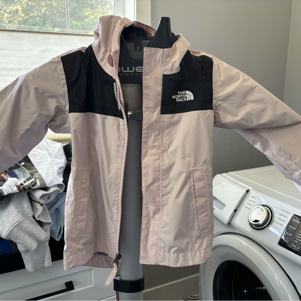 The North Face Light Pink Rain Jacket 3T